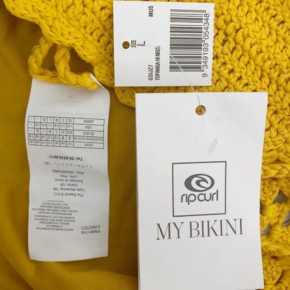 Rip Curl Topanga Crochet High-Neck Bikini Top - Picture 14 of 16